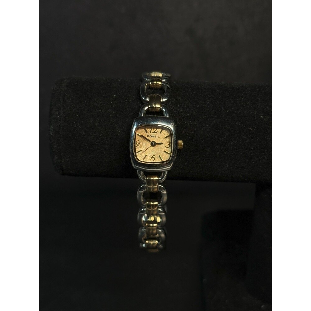 Fossil ES1736 Two Tone Bracelet Watch Stainless Steel 5ATM